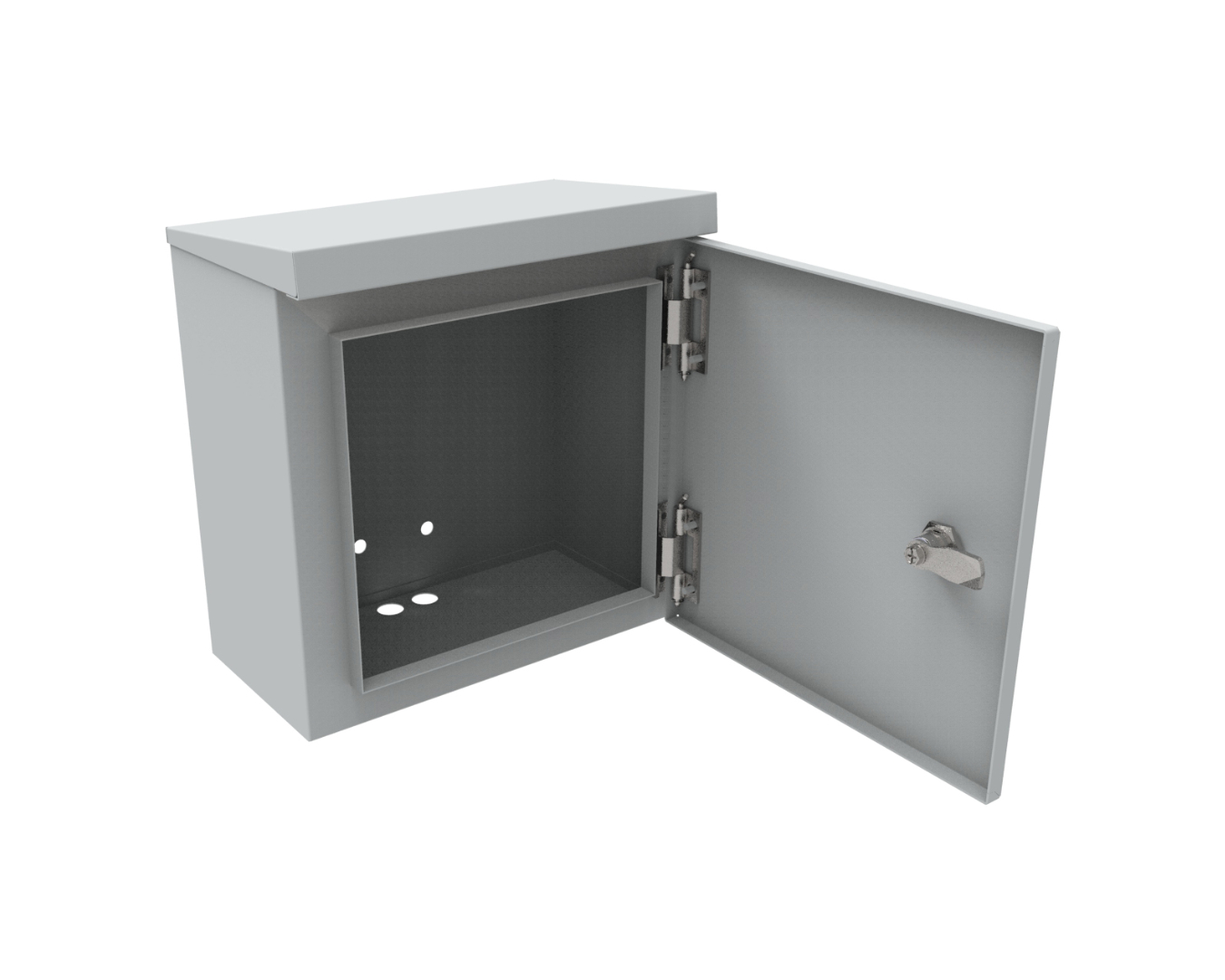 Outdoor cabinets - hermetic mast cabinets: SZMH-300/320/180-P-PM-S-R7035